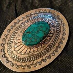 Sterling silver 925 native American turquoise belt